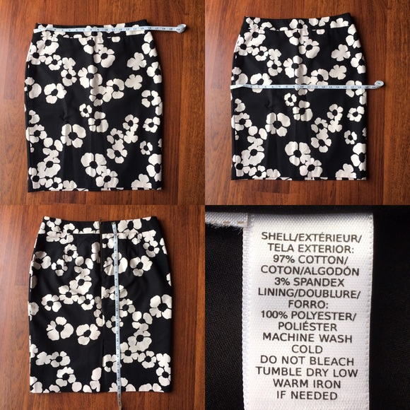 LOFT Floral Pencil Skirt - Picture 5 of 5